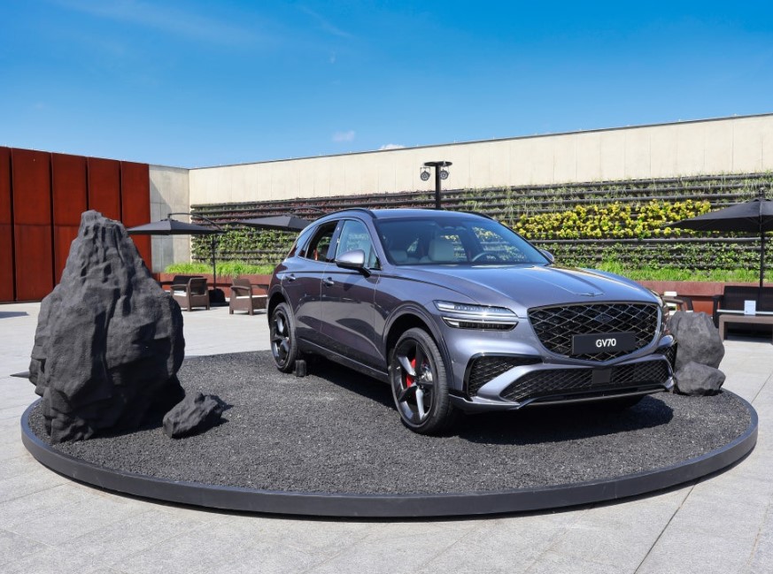 제네시스 GV70 부분변경 모델 런칭행사