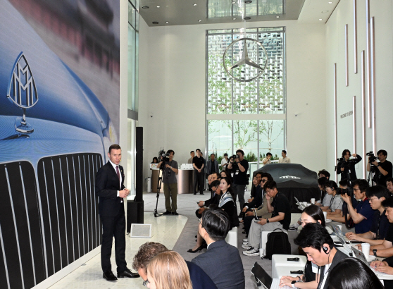 마이바흐 브랜드센터 서울 개관행사