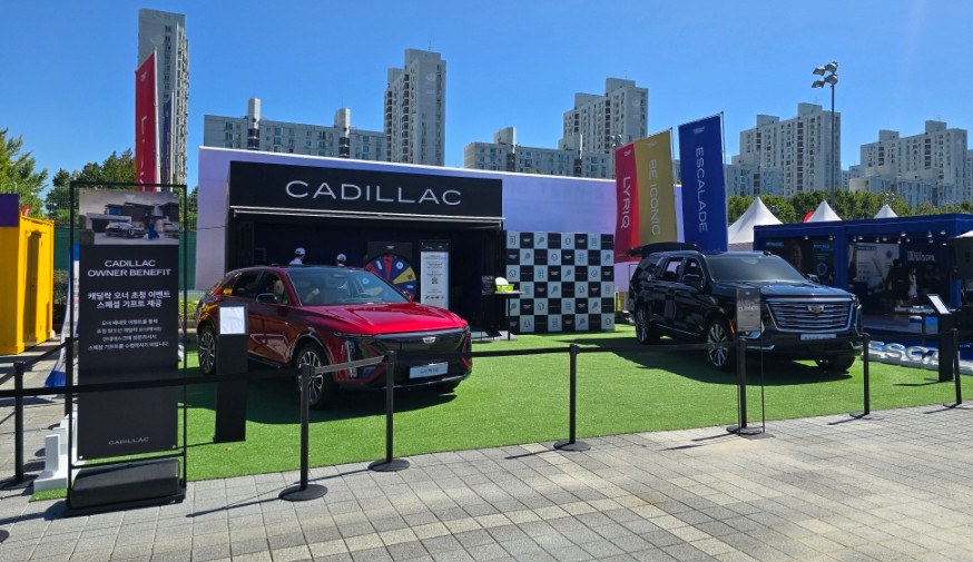 WTA 500 KOREA OPEN 2025 캐딜락 부스