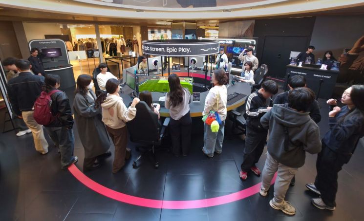 오디세이 게임 스테이션 팝업 체험존